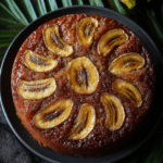banana upside down cake