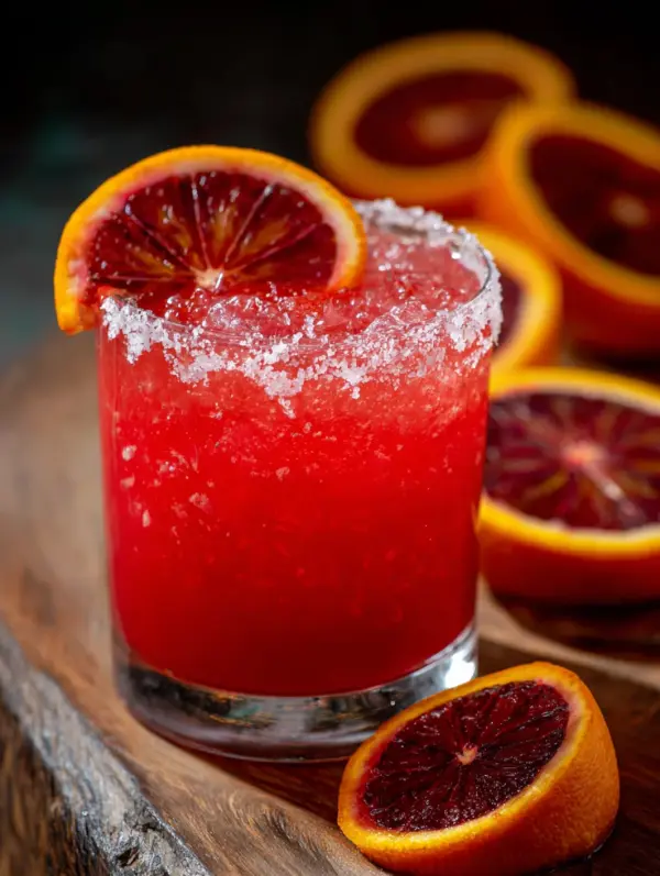 card recipe ingredients and instructions blood orange margarita