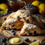 blueberry lemon scones