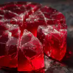 broken glass jello
