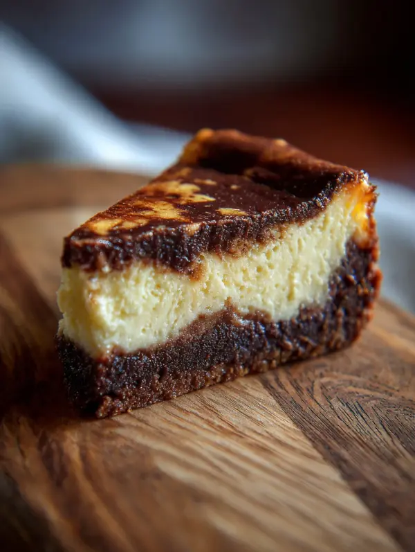 brownie cheesecake