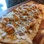 buffalo chicken flatbread pizza