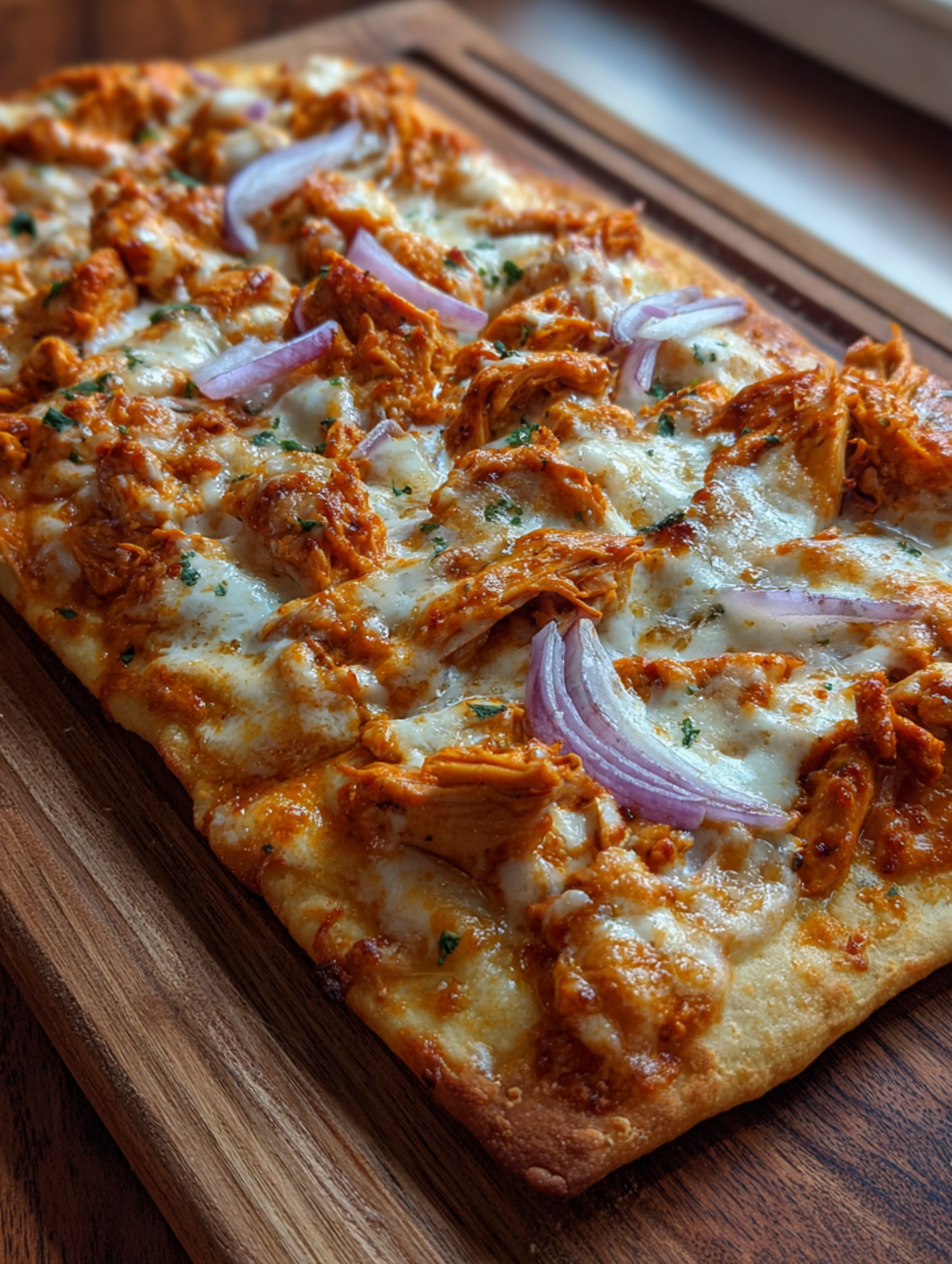 Why you'll love buffalo chicken flatbread pizza