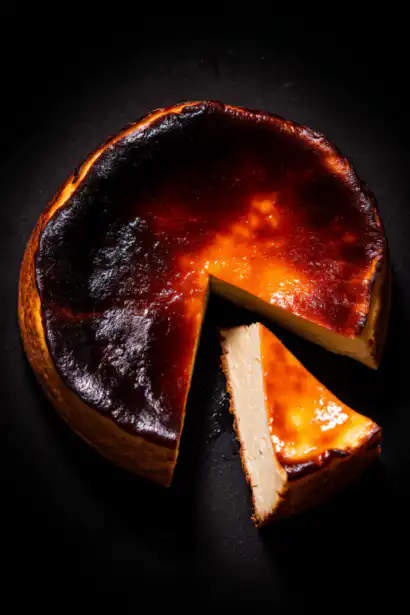burnt Basque cheesecake