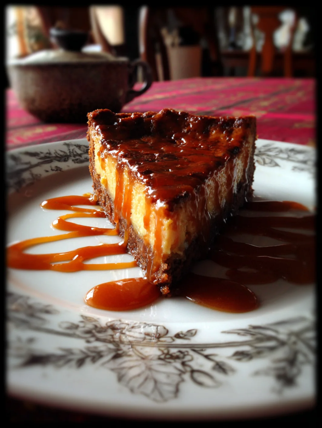 Caramel Brownie Cheesecake