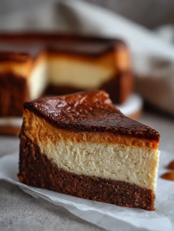 card recipe ingredients and instructions caramel brownie cheesecake