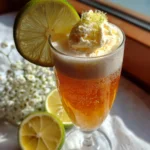 champagne punch with sherbet