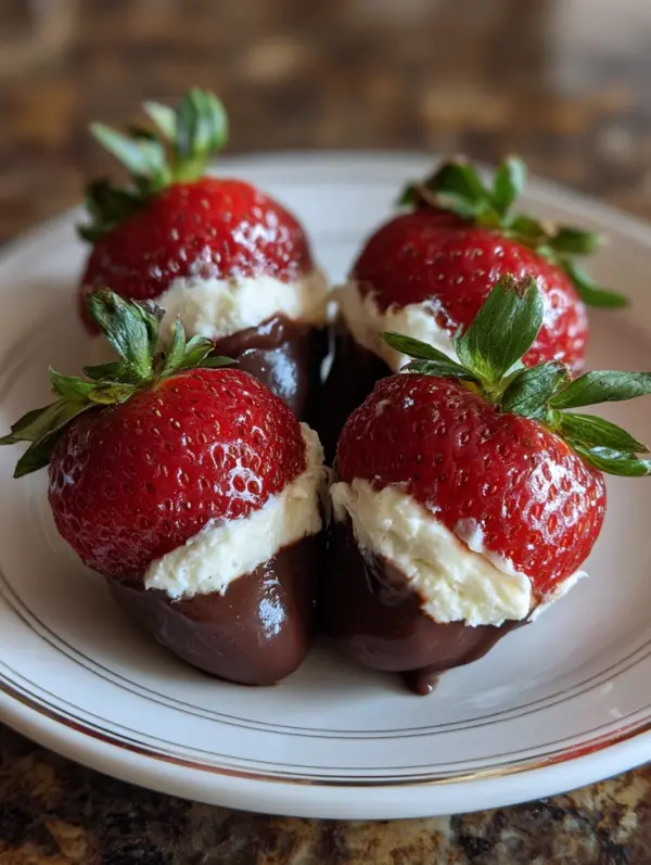 Why you'll love cheesecake-stuffed chocolate-covered strawberries