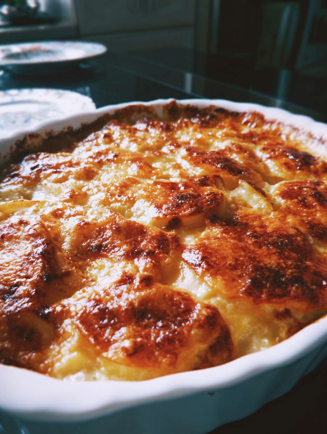 card recipe ingredients and instructions cheesy scalloped potatoes