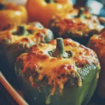 cheesy stuffed bell peppers