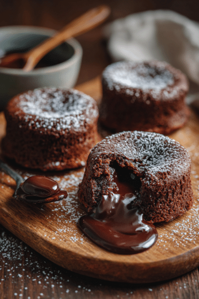 chocolate lava cakes