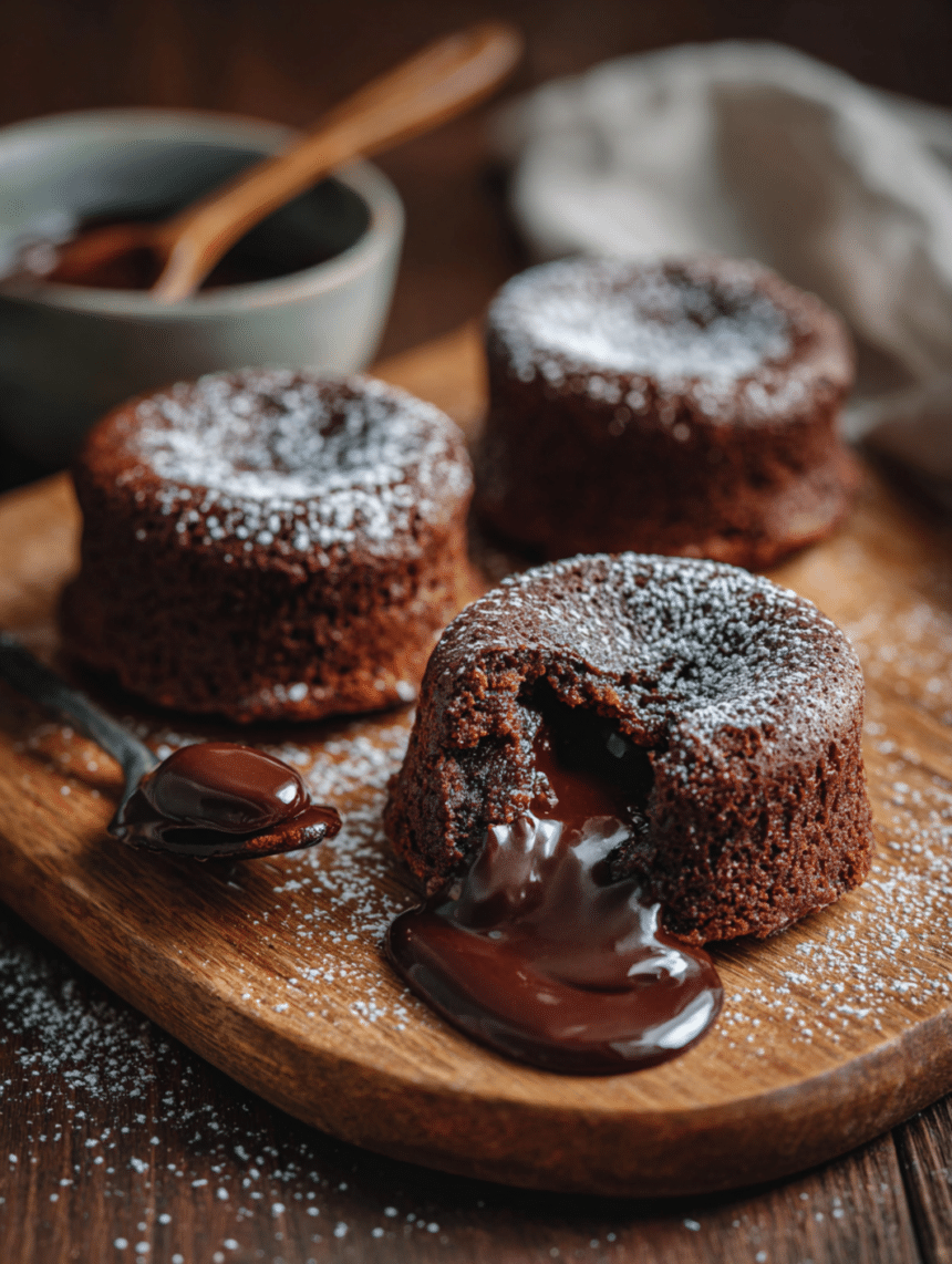 chocolate lava cakes