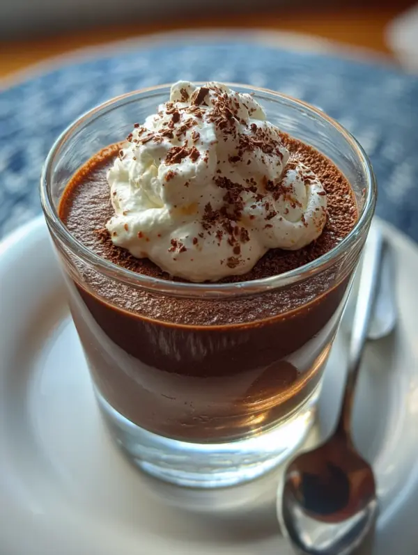 chocolate mousse
