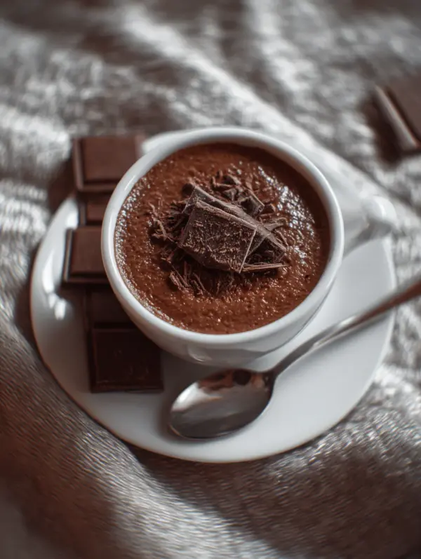 card recipe ingredients and instructions chocolate mousse