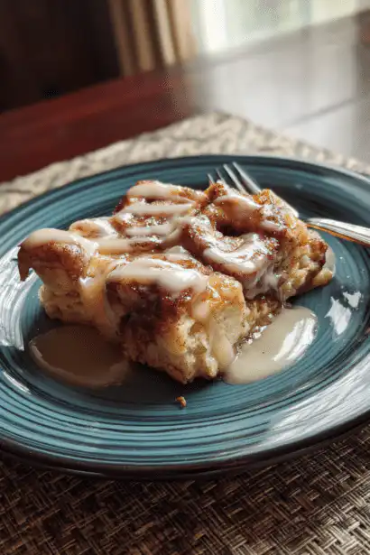 cinnamon roll French toast casserole