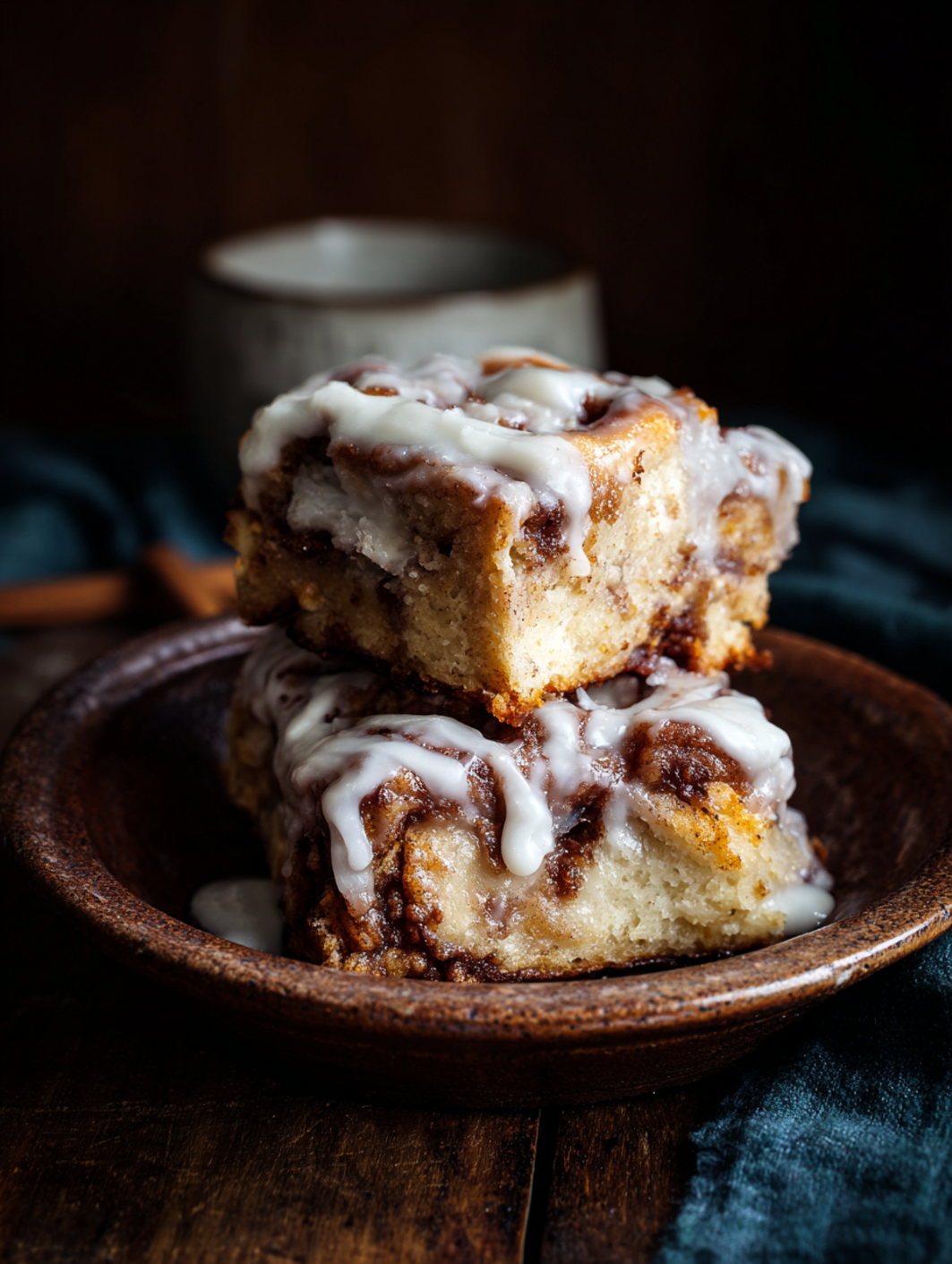 card recipe ingredients and instructions cinnamon roll bliss bars