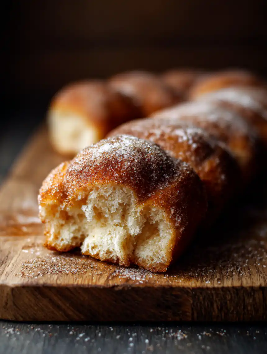 cinnamon sugar donut bread