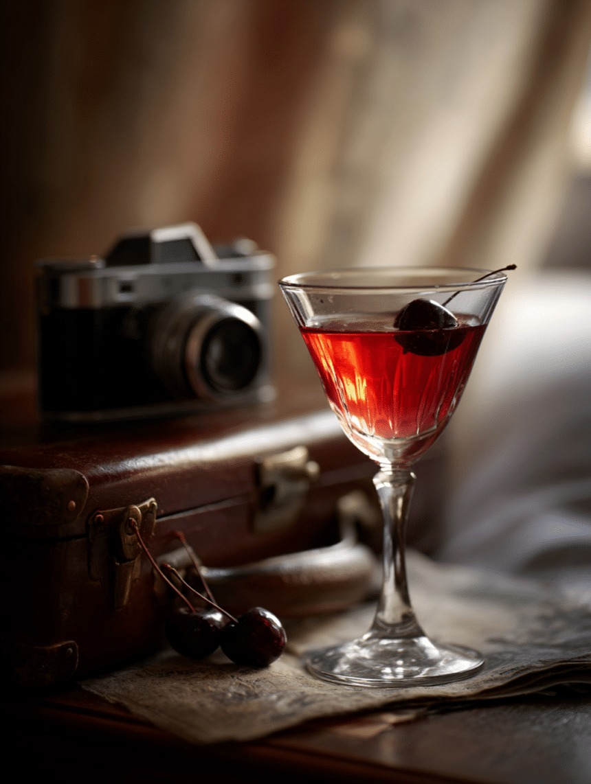 classic cosmopolitan cocktail