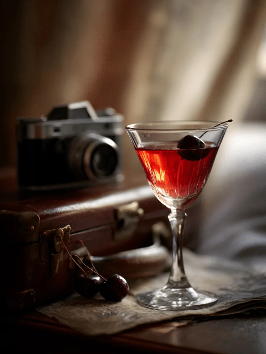 classic cosmopolitan cocktail