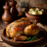 classic easter sunday roast chicken