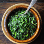 creamed spinach