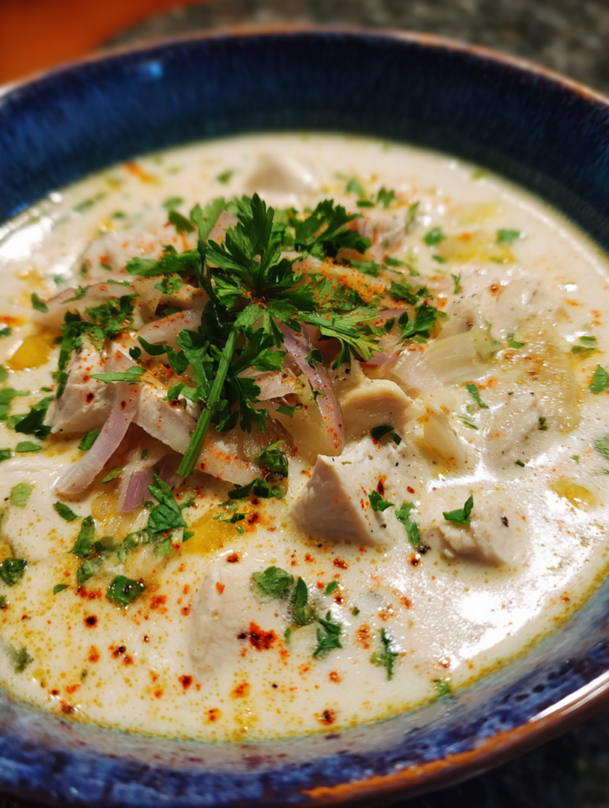 creamy white chicken chili