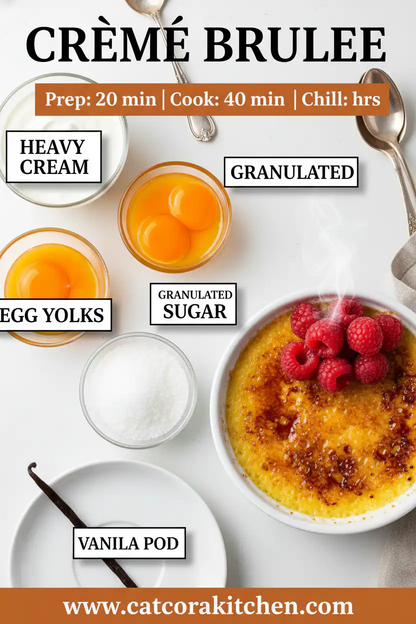 Creme brulee ingredients
