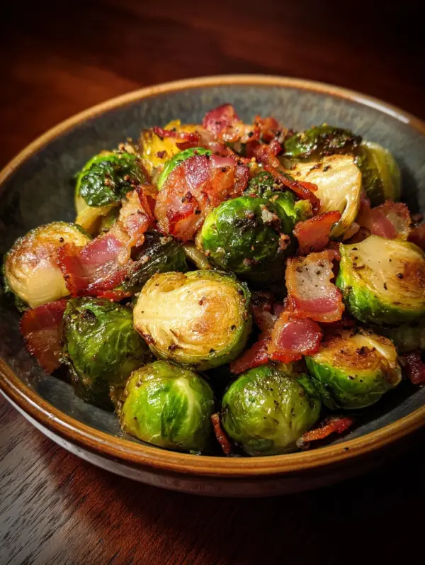 Why you'll love Crispy Brussels Sprouts with Bacon