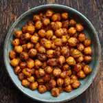 crispy air fryer chickpeas