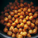 crispy air fryer chickpeas
