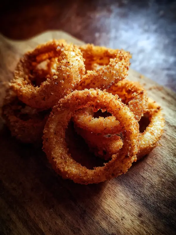crispy onion rings