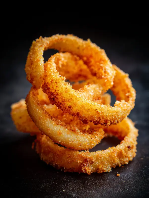 card recipe ingredients and instructions crispy onion rings