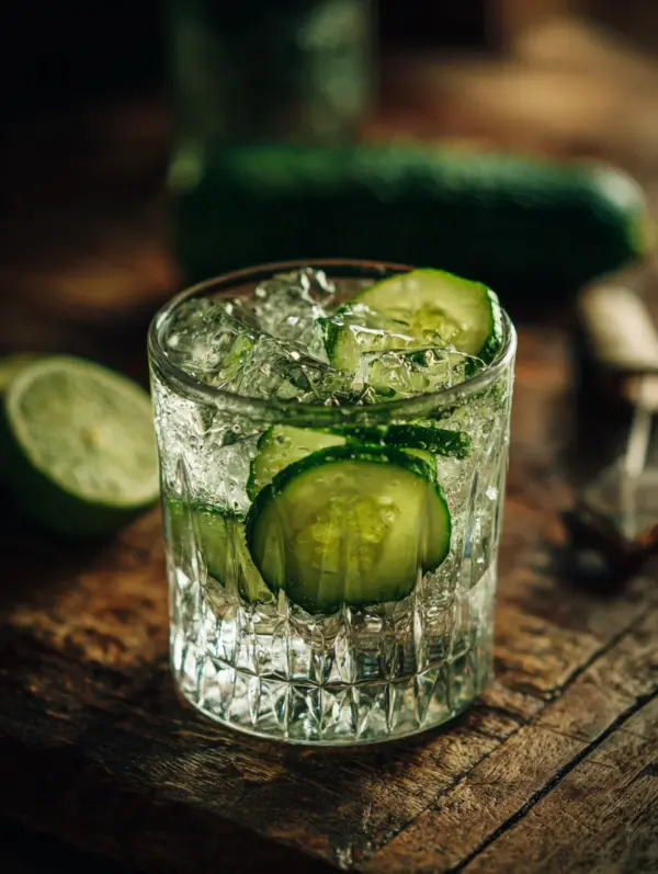 card recipe ingredients and instructions cucumber gin and tonic