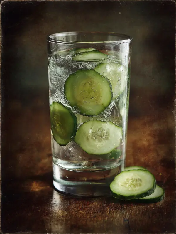 cucumber gin and tonic