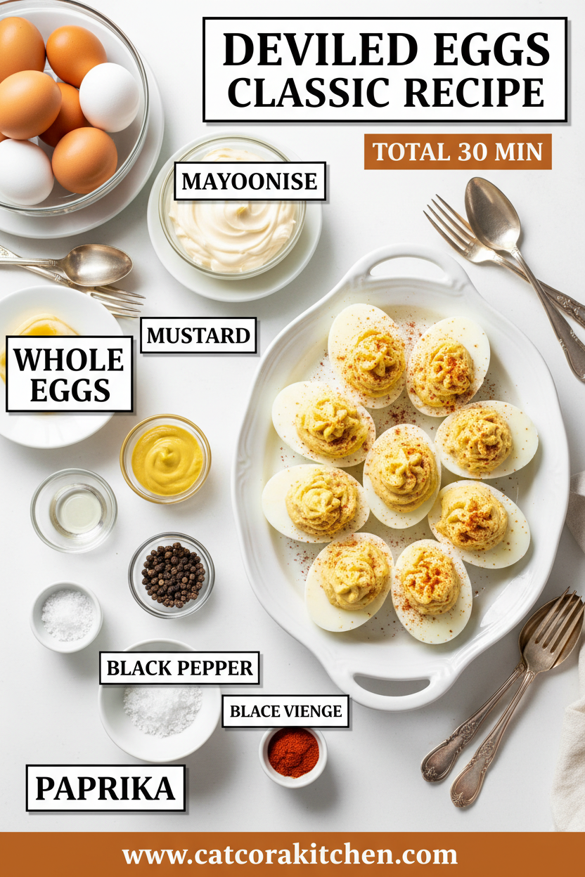 Deviled eggs ingredients