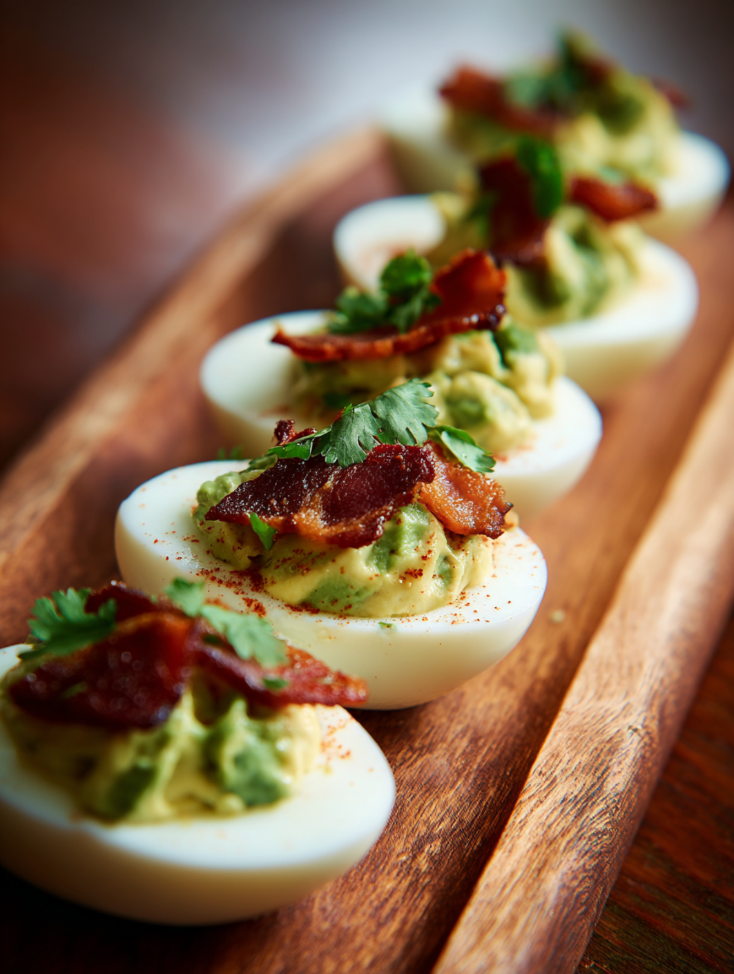 Why you'll love deviled eggs with avocado and bacon
