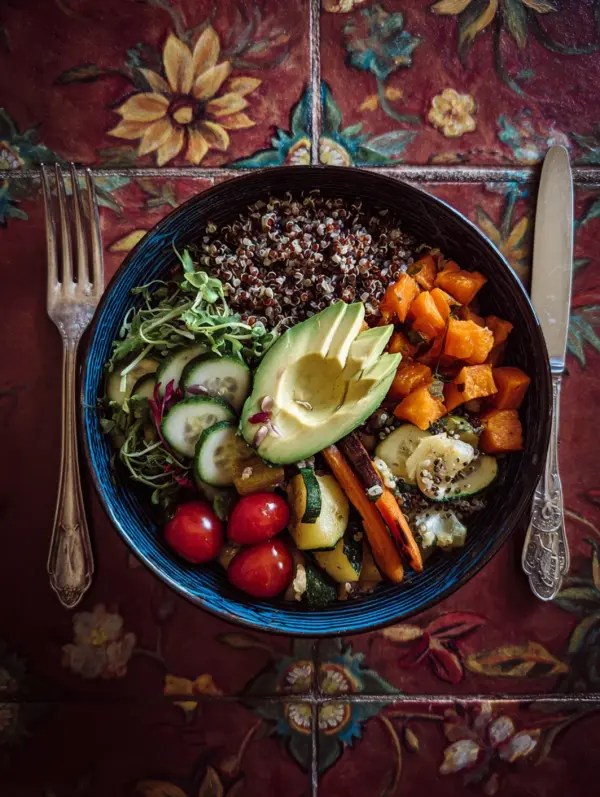 Why you'll love earth day veggie grain bowl