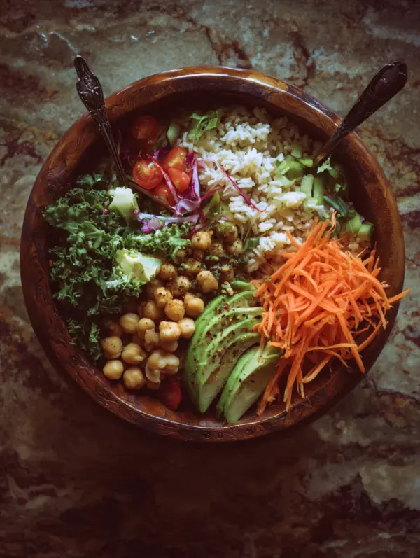 card recipe ingredients and instructions earth day veggie grain bowl