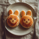 easter bunny pancakes