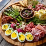 easter charcuterie board