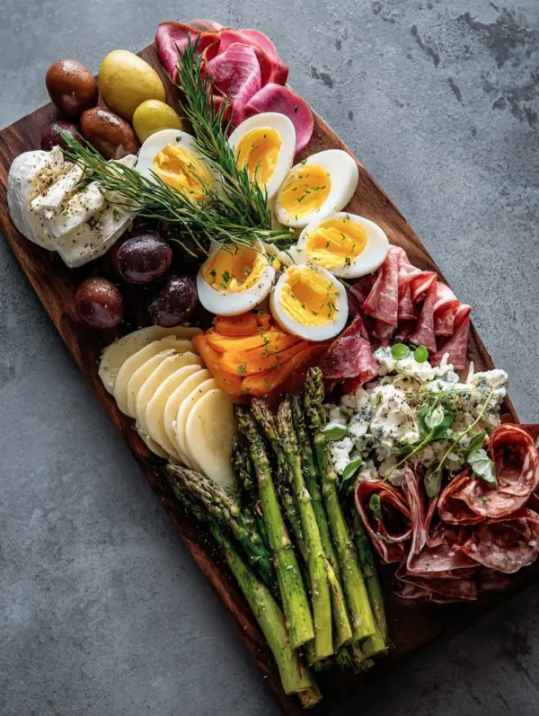 card recipe ingredients and instructions easter charcuterie board