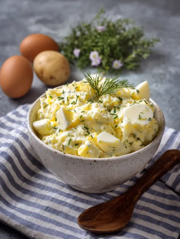 easter egg potato salad