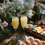 easter mimosa bar
