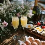 easter mimosa bar