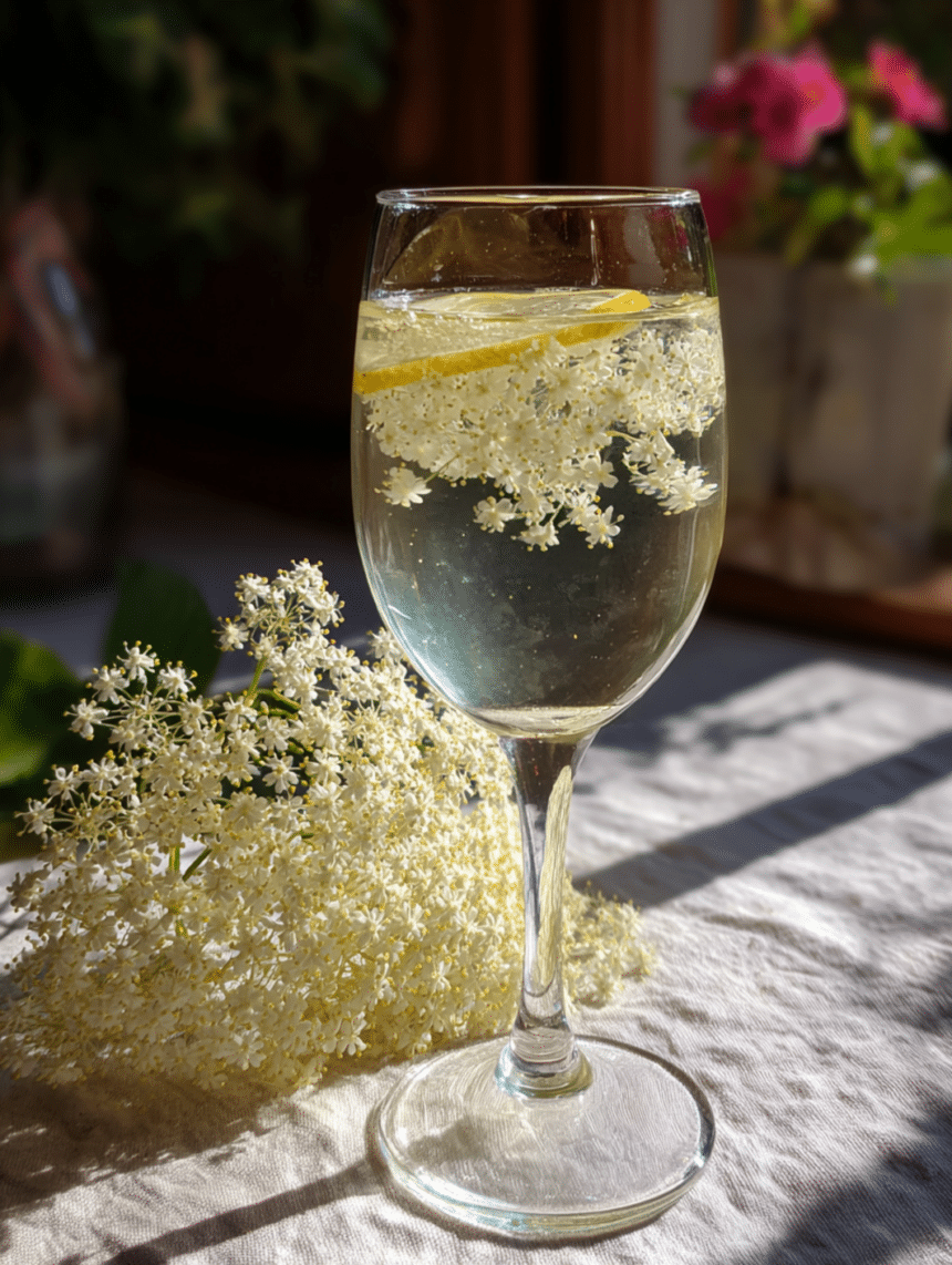 elderflower spritz