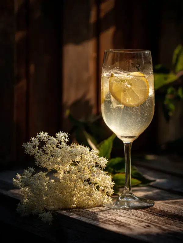 card recipe ingredients and instructions elderflower spritz