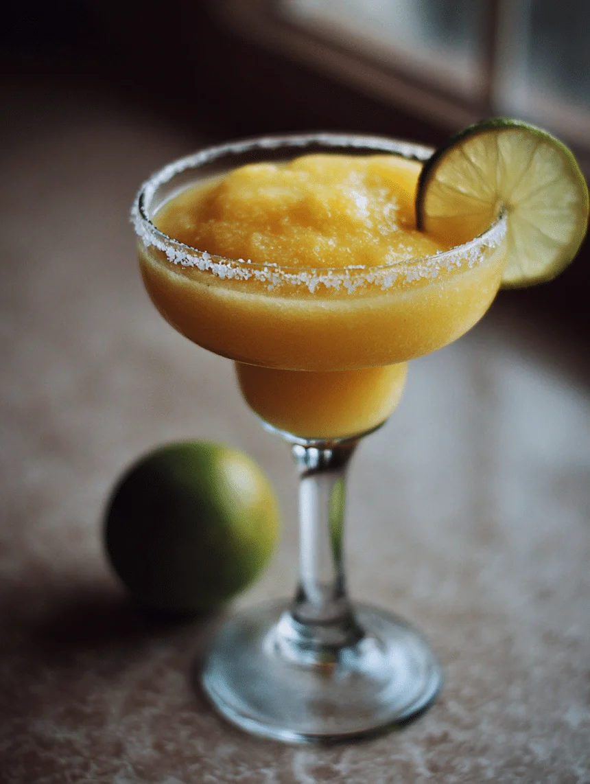 frozen mango margarita
