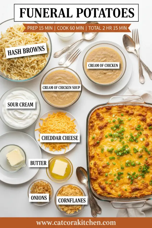 Funeral potatoes ingredients