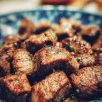 garlic butter steak bites