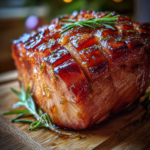 glazed easter ham